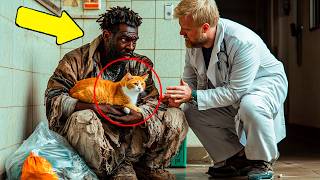 Tierarzt Wirft Obdachlosen und Seine Katze Aus der Klinik der Grund Schockierte Alle [upl. by Nylknarf]