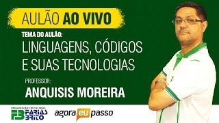 Aulão Ao Vivo  Linguagens Códigos e Suas Tecnologias  Inglês  Anquisis Moreira [upl. by Barren]