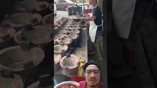 amazing chicken rice cooked directly over hot coals very interesting street food [upl. by Nielson]