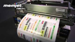 Faster Label Printing Powered by Memjet [upl. by Aimas255]