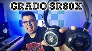 GRADO Sr80x Unboxing  Review and Comparison Open Back headphones [upl. by Ragg]