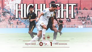 MATCHDAY 11  FULL HIGHLIGHTS  PERSIK KEDIRI 01 PSIS SEMARANG [upl. by Syhr]