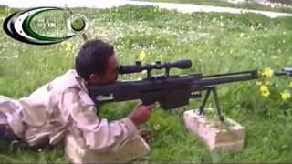 M99 AntiMaterial Rifle in Syria [upl. by Proudfoot955]