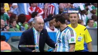 Lavezzi le tira agua a Sabella [upl. by Llerot]