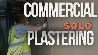 Plasterer Cheshire Top Tier Plastering Services Commercial Plastering Work at Broadstone Mill SK5 [upl. by Else]