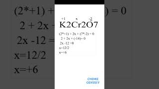 OXIDATION NUMBER OF Cr in K2Cr2O7 redoxreaction class9chapter4 keralasyllabus [upl. by Thetisa18]