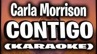 Carla Morrison  Contigo KARAOKE [upl. by Kevina696]