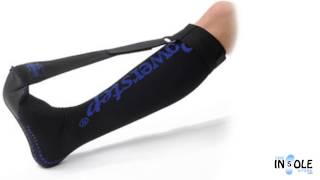 Powerstep Dorsal Night Splint amp UltraStretch Night Sock for Plantar Fasciitis [upl. by Prentice]