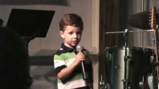 Amazing 3 Year Old Gospel Singer  Alex Forbush Be Like Jesusmpg [upl. by Brewster]