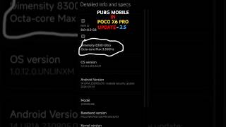 Poco x6 pro 120 fps in pubg mobile but only supports 90 FPS in pubg mobile 120fps come in future [upl. by Nylsor]