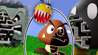 Pacman in the Giant Goomba Bomb and Thwomp Maze Mayhem all episode [upl. by Viguerie]