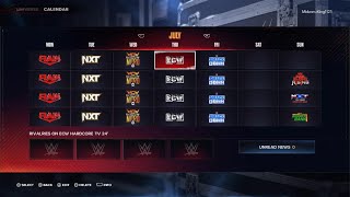 WWE 2K24 Universe Season 3 Calendar Preview [upl. by Skvorak735]