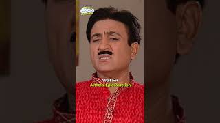 Wait For Jethalal Epic Reactiontmkoc funny comedy relatable shorts funnyvideo [upl. by Nosna]