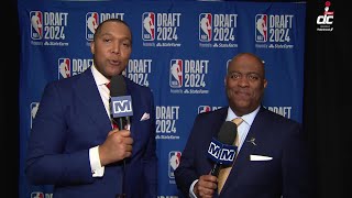 Breaking down the Wizards 3 firstround picks in the 2024 draft  Monumental Sports Network [upl. by Ancel]