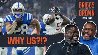 Lance Briggs amp Alex Brown break down Chicago Bears ugly loss vs Colts  Briggs And Brown Show [upl. by Eulau]