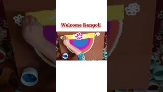 Welcome Rangoli rangoli [upl. by Nnairahs]