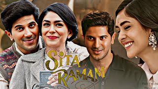 Sita Ramam Full Movie in Hindi Dubbed  Dulquer Salmaan Mrunal Thakur Rashmika  Full FactsampReview [upl. by Menashem607]