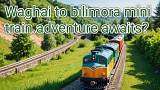 Bilimora to waghai narrow gauge train [upl. by Klecka871]