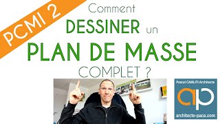 ✏️ PLAN DE MASSE  Comment faire facilement un plan de masse [upl. by Guss]