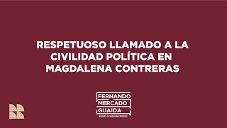 Mensaje importante para las y los trabajadores de la Alcaldía La Magdalena Contreras [upl. by Waring415]