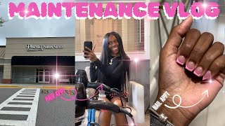 Realistic Maintenance Vlog🎀  hair nails amp feet [upl. by Tarra]