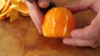 Food Wishes Recipes  How to Make Orange Supremes  Technique for Orange Supremes [upl. by Diane-Marie]