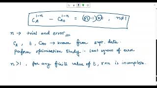 LEC10 Empirical Rate Equations of nth order [upl. by Aisor119]