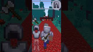 Temple Run But in Minecraft Style  Herobrine Play Temple Run animation dreambaatle [upl. by Jollenta]