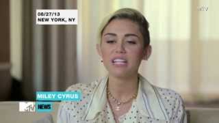 Miley Cyrus Breaks Silence Over VMA Performance [upl. by Ahsemaj709]