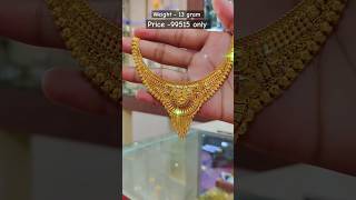 Gold Necklace Design 🌟shorts jewellery jewellerydesign trending viralvideo jewelry gold [upl. by Felise766]