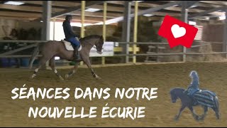 DRESSAGE Séances de plat dans nos nouvelles écuries [upl. by Amory260]