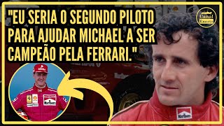 quotEu não tinha como competir com o Schumacherquot  Alain Prost [upl. by Alage]