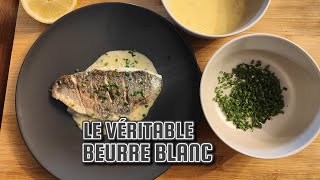 LE VÉRITABLE BEURRE BLANC 🍋 [upl. by Gainer]