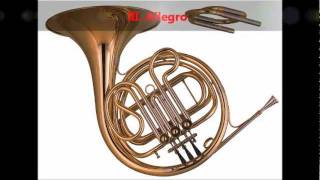 Mozart  Horn Concerto No 3 in E flat K 447 complete [upl. by Crabb]