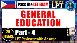 GENERAL EDUCATION QUIZ PART 4  LET REVIEWER WITH ANSWER [upl. by Earlene]