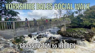 Yorkshire Dales Social Walk Grassington To Hebden [upl. by Aeila]