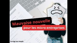 Explosion des cotisations pour les microentreprises de 2024 à 2026 [upl. by Rae]