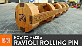 How to Make a Ravioli Rolling Pin  Woodworking  I Like To Make Stuff [upl. by Dedra825]