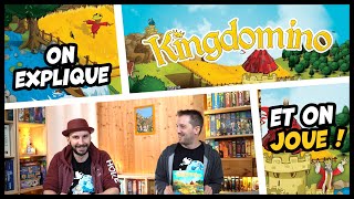 On explique et on joue à Kingdomino sur BGA [upl. by Benildis]