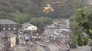 Boscastle Floods Footage from the BBC [upl. by Ferri32]