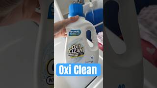 Oxi Clean White Revive Laundry Whitener and Stain Remover 🫧 shorts oxiclean stains laundry [upl. by Ermina]