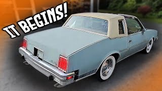 GBody DRIFT CAR 1979 Pontiac Grand Prix  Part 1 [upl. by Shelden676]