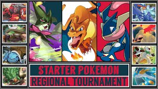 Starter Pokémon Tournament  Gen 19 [upl. by Ariek445]