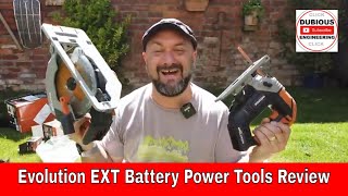 DuBEnG Evolution Power Tools Cut Through NAILS  EXT Battery powered Jig Saw and Circular Saw [upl. by Santiago]