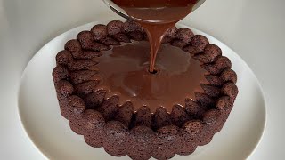 ÇİKOLATA 🍫 SEVERLER BU TART PASTA TARİFİ KAÇMAZ🤩😋 food viral tartkek shorts short [upl. by Novek]