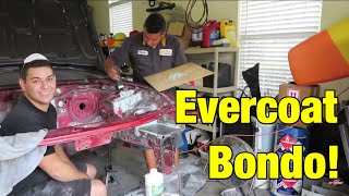 BONDO STAGE How To Shave Your Engine Bay  Part Five [upl. by Ysabel912]