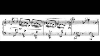 Schoenberg  Three Piano Pieces No 1 with sheet music [upl. by Natehc]