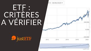 🚀 10 Critères pour choisir un ETF avec justETF [upl. by Jacobina]