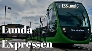 LundaExpressen Nya spårvagnen i Lund [upl. by Savanna290]