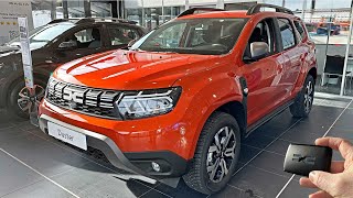 New Dacia Duster Journey Facelift 2023 Blue dCi 115 4x4  Visual Review Exterior Interior amp Boot [upl. by Thornton]